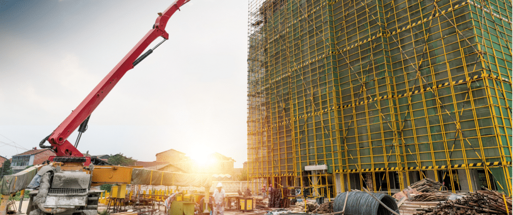 Indústria da construção civil tentando trabalhar com coronavírus