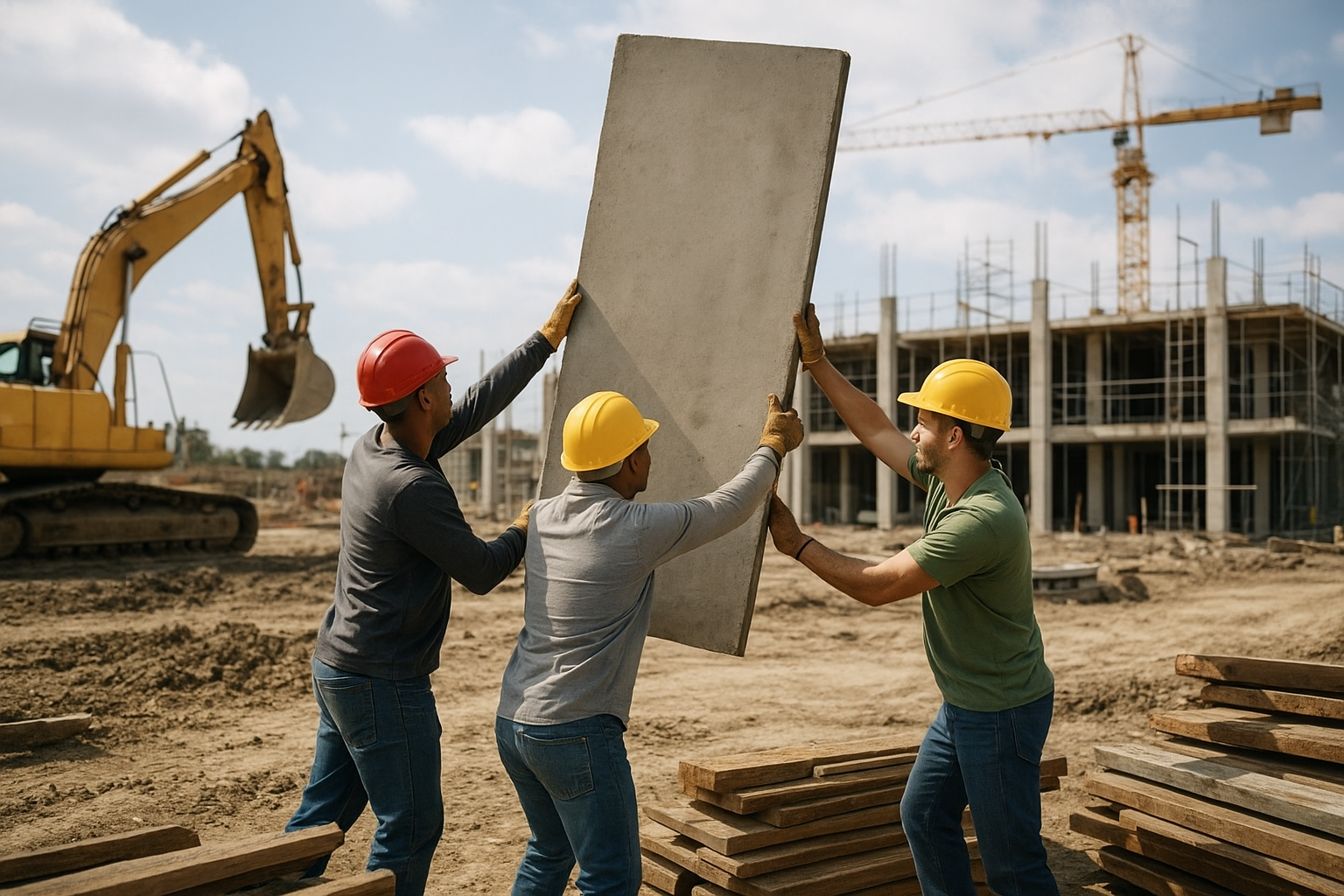 Empresas no ramo de obras e construção civil estão com processo seletivo aberto para preencher as vagas de emprego disponíveis