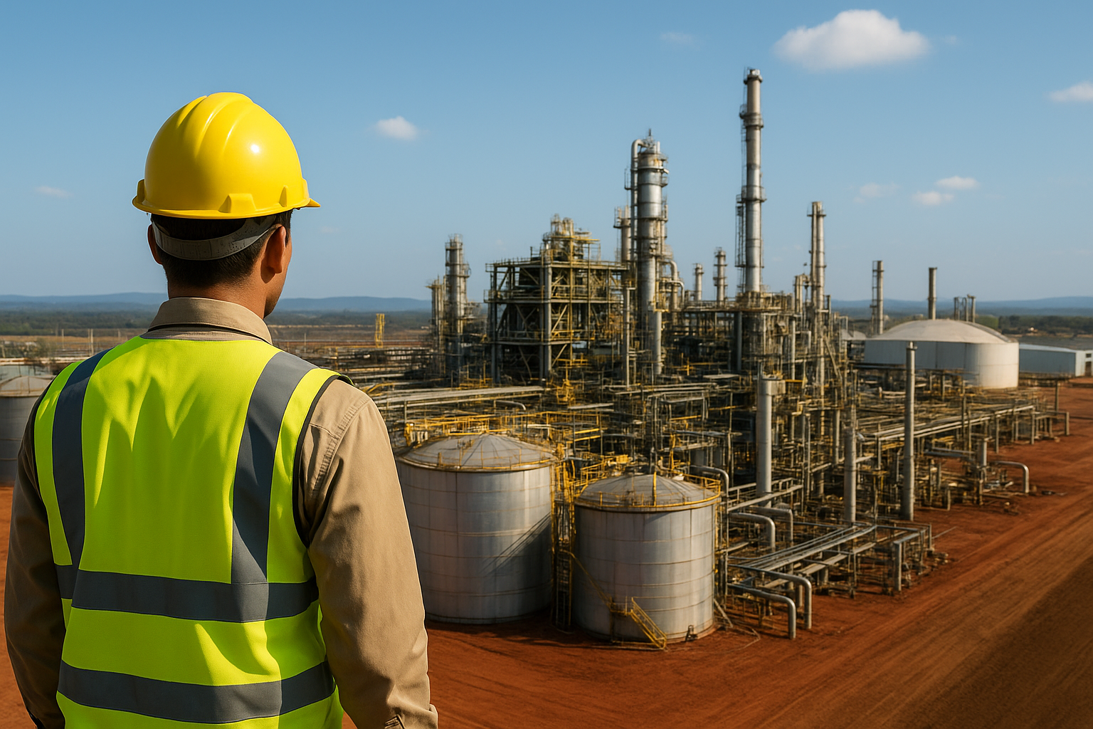 Obras - usina - etanol - MS - empregos - oportunidades