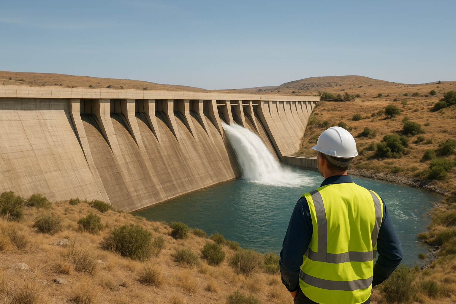 Obras - represa - vagas de emprego - pedreiro - servente - carpinteiro - armador - SP