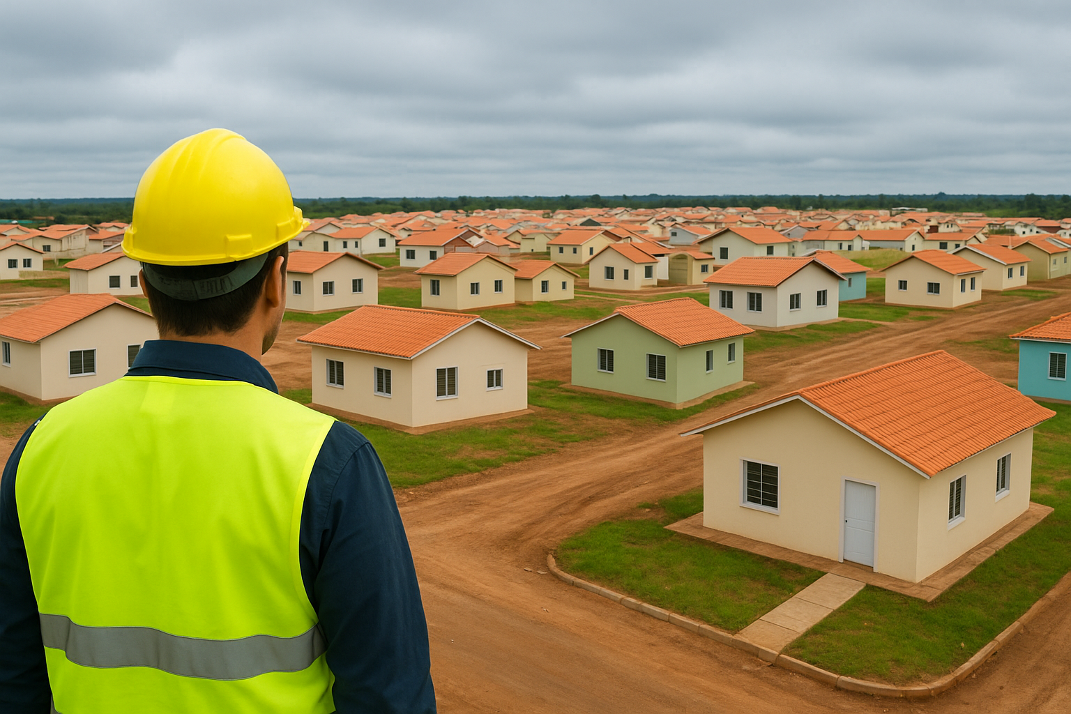 O governo do estado de Goiás iniciou o seu novo projeto da construção civil que visa a criação de casas a custo zero com o apoio das construtoras da região para as obras