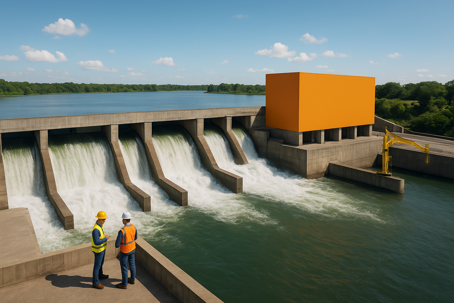 Construção de hidrelétricas