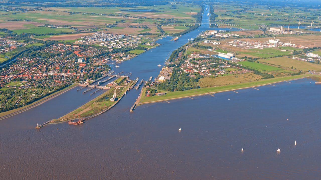 Canal de Kiel: a construção monumental que une dois mares e tem 98 km de comprimento