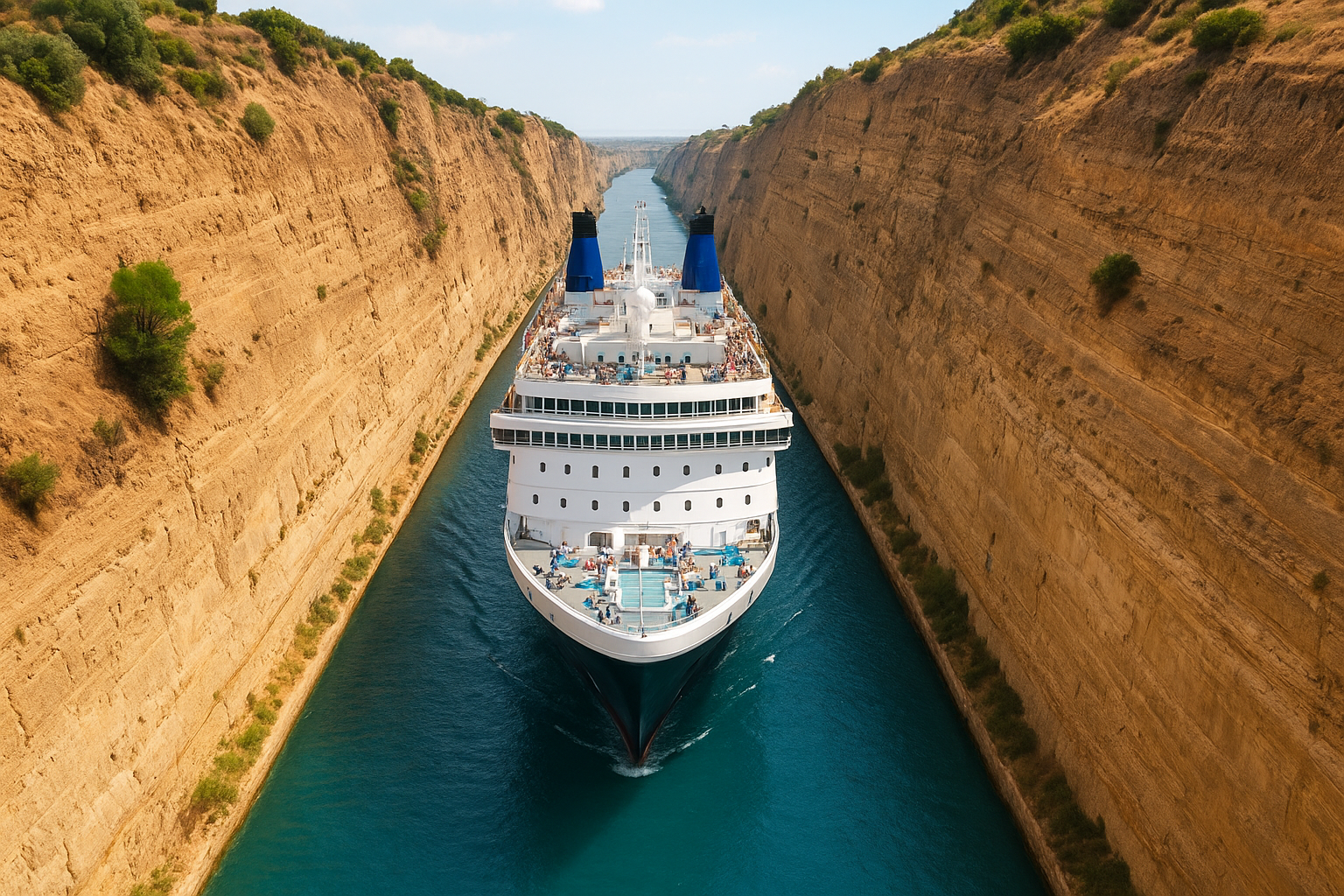 Construção do Canal de Corinto, a obra marítima que redefiniu a geografia da Grécia