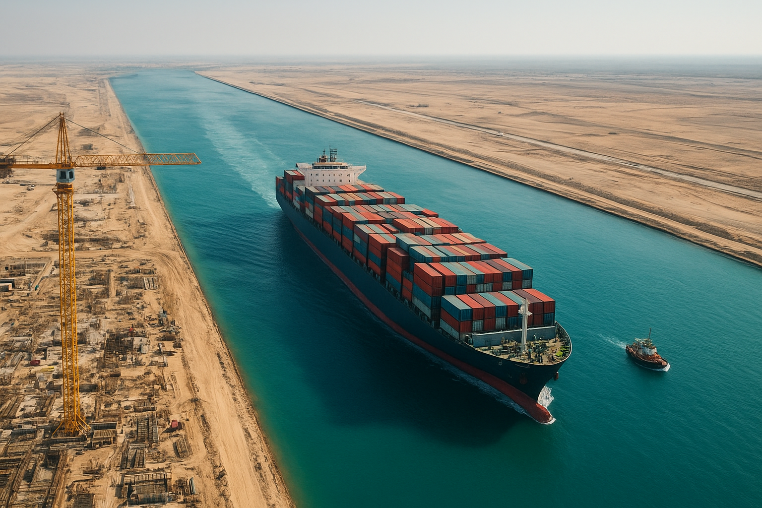 Porto de Hamad: a obra gigantesca que transformou o deserto do Qatar