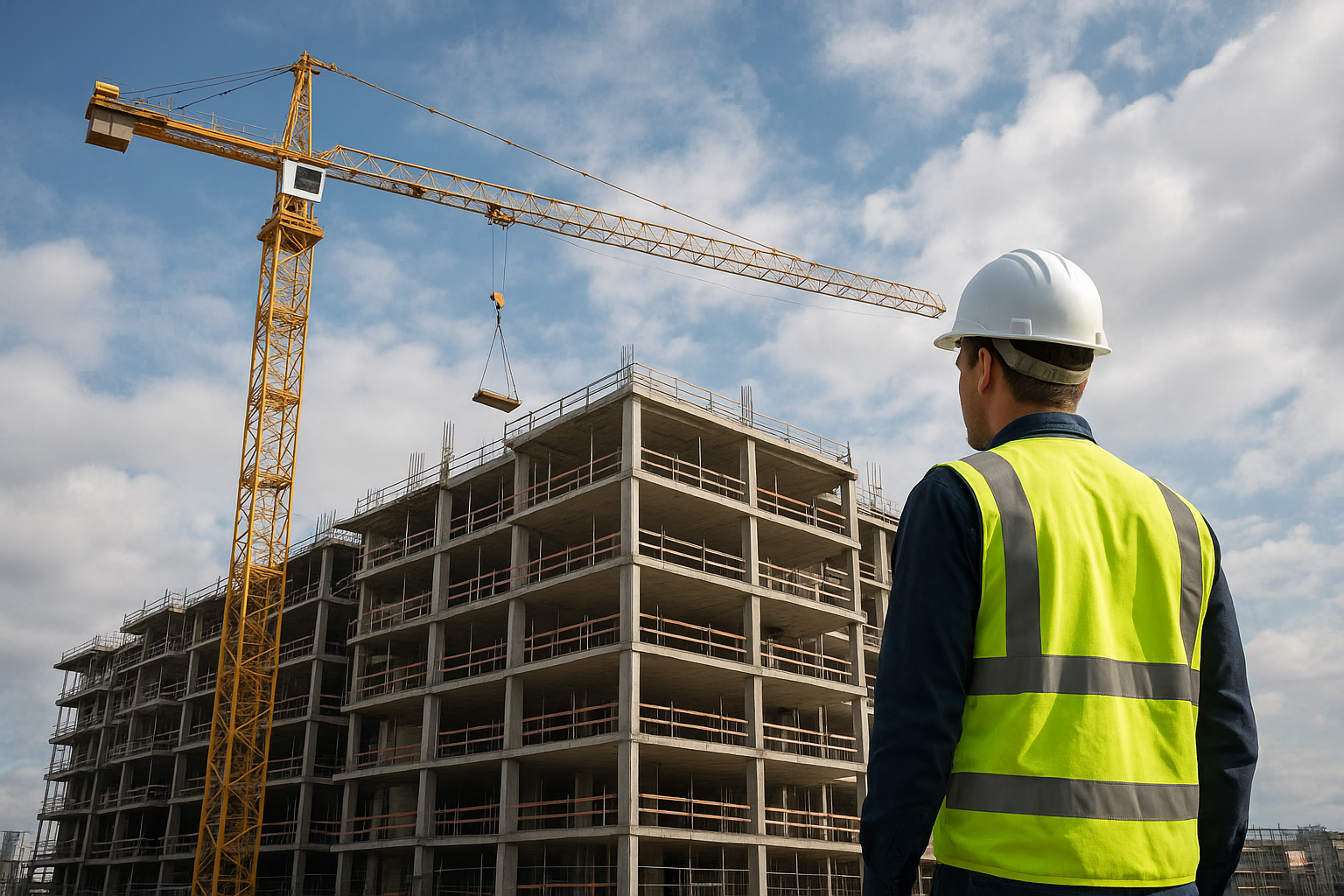 Vagas de emprego na Rocontec, empresa em construção e tecnologia, as oportunidades são para auxiliar de almoxarife, encarregado de obras